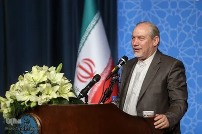 سرلشکر سیدیحیی رحیم صفوی، دستیار و مشاور عالی فرمانده کل قوا در همایش بین‌المللی «آینده جهان اسلام در افق ۱۴۱۴ شمسی»