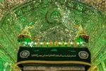 آیین تعویض پرچم گنبد آستان حضرت شاهچراغ (ع)‎‎