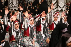 دیدار دانش‌آموزان و دانشجویان