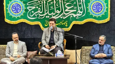 جلسه آموزش قرآن «هادی صلح‌جو» در غرب تهران
