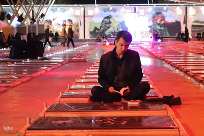 مراسم شب قدر در گلزار شهدای وادی رحمت تبریز