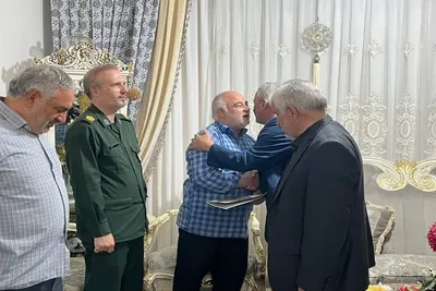 دیدار مدیرکل بنیاد شهید آذربایجان شرقی با سه آزاده شبستر