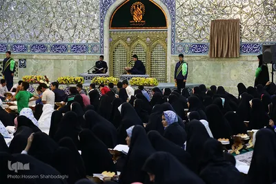 ترتیل‌خوانی نوجوانان در حرم کریمه اهل‌بیت(س)