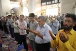 اقامه نماز عید قربان در مسجد ملا اسماعیل یزد