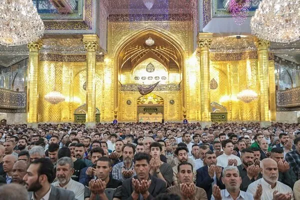 Kerbela’da Bayram namazı kılındı
