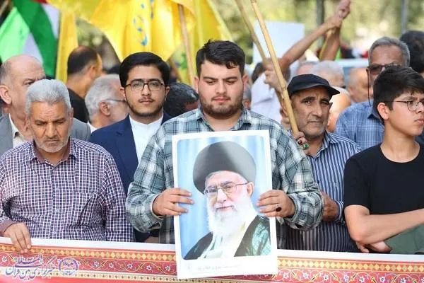 راه‌پیمایی «بشارت نصر» مردم در ساری