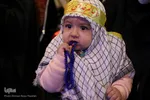 مراسم حماسه حضور بسیجیان در حرم شاهچراغ(ع)
