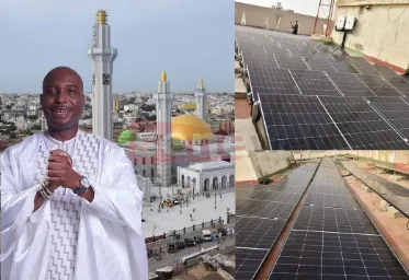 Sénégal : lancement d’une centrale solaire pour la mosquée Massalikul Jinaan