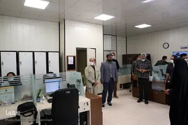بازدید محمدحسن نامی، رییس سازمان مدیریت بحران کشور از ایکنا