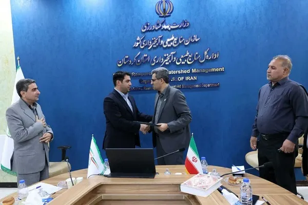 امضای تفاهم نامه منابع طبیعی با میراث فرهنگی کردستان