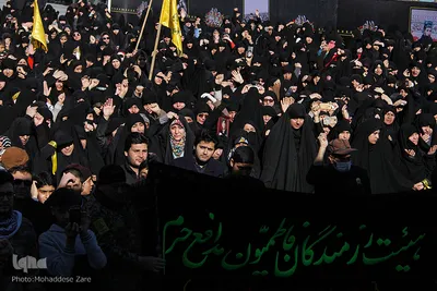 تشییع پیکر مطهر ۵ شهید دفاع مقدس و ۵ شهید مدافع حرم