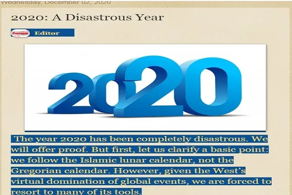2020؛ از جنایت تا خیانت