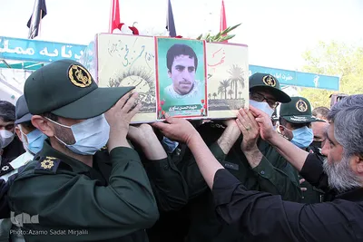استقبال از پیکر شهید یاوری بعد از 37 سال دوری از وطن