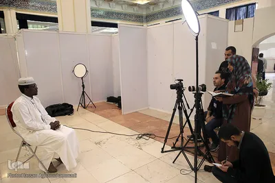 در حاشیه دومین روز مسابقات بین المللی قرآن کریم