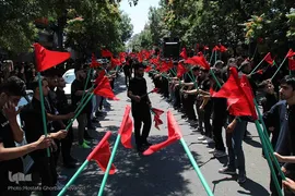 عزاداری تاسوعای حسینی در اهر