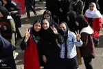 راهپیمایی روز ۱۳ آبان در شهرستان اهر