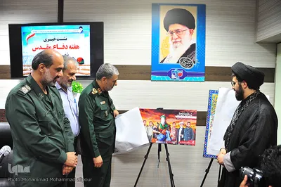 رونمایی از تولیدات گرافیکی شهدای قربانی ترور