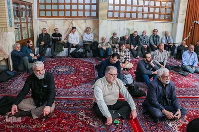 جلسه تفسیر سوره کهف در مسجد حاج تقی خان اراک
