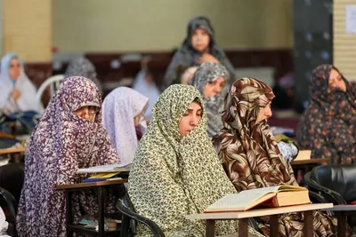 مراسم معنوی اعتکاف در مسجد امام خمینی(ره) تبریز