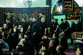 آیین سنتی طشت گذاری اردبیلی ها مسجد حاج مجید
