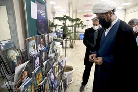 بازدید حجت‌الاسلام والمسلمین مهدی شجاع، مدیرکل ارتباطات و هماهنگی معاونت قرآن و عترت وزارت فرهنگ و ارشاد اسلامی از تحریریه ایکنا
