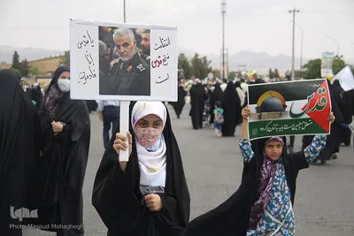 راهپیمایی روز قدس در سمنان