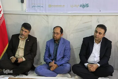 دیدار مدیر مرکز اسناد و کتابخانه‌ملی منطقه شرق کشور با حجت‌الاسلام عبادی