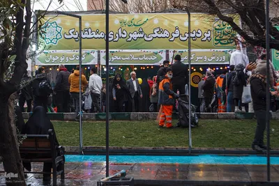 جشن بزرگ نیمه شعبان از میدان هفتم تیر تا ولیعصر (عج)