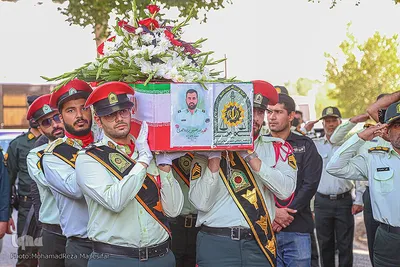 تشییع شهدای نیروی انتظامی استان اصفهان‎