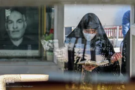 مراسم خاکسپاری و تشیع پیکر شهید «حسین فغانی»