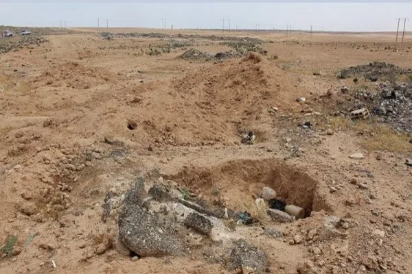 Haşdi Şabi, Irak'ın batısında toplu mezar buldu