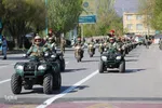 مراسم رژه روز ارتش در همدان‎‎