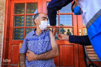 واکسیناسیون بازاریان در زنجان‎‎
