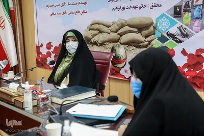 معصومه ابتکار، معاون امور زنان و خانواده ریاست جمهوری در نشست زنان و دفاع مقدس