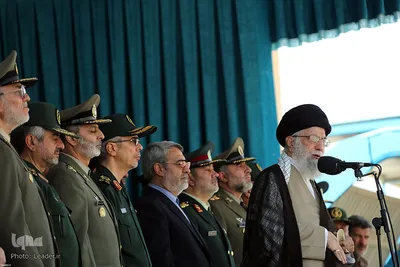 حضور رهبر معظم انقلاب در مراسم دانش‌آموختگی،دانشجویان دانشگاه علوم انتظامی