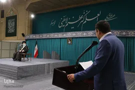 دیدار نخبگان و استعدادهای برتر تحصیلی با رهبری