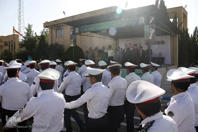 صبحگاه مشترك نيروهاي مسلح به مناسبت هفته ناجا ـ سمنان