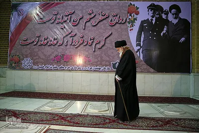 حضور رهبر انقلاب در مرقد مطهر امام خمینی(ره) و گلزار شهدا