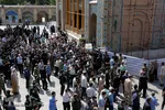 تشییع شهید بسیجی امیرحسین علیخانی در قزوین
