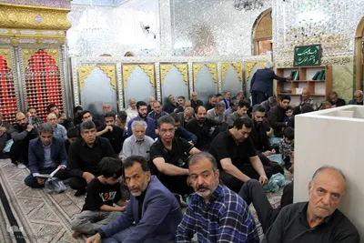 عزاداری شهادت امام صادق در امامزاده جعفر (ع) یزد