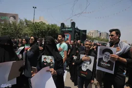 بدرقه رئیس جمهور شهید تا خانه ابدی توسط خراسانی‌ها