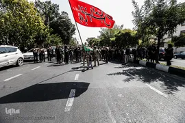 آیین عاشورایی «گِل مالی» لرستانی های مقیم تهران
