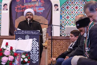 قرائت ختبه فدکیه و عزاداری در حرم شاهچراغ (ع)‎‎