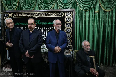 مراسم ترحیم محمدکاظم محمدزاده