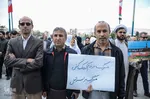 تجمع اعتراضی کادر درمان دانشگاه علوم پزشکی تبریز