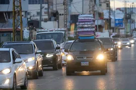 بازگشت مردم جنوب لبنان به خانه پس از آتش بس