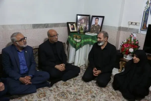 دیدار خانواده شهید