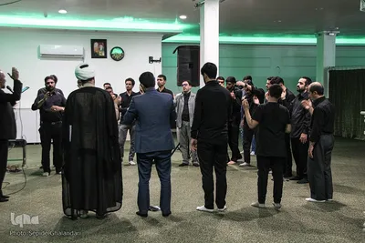 عزاداری رسانه‌ای‌ها در رثای حسین(ع)