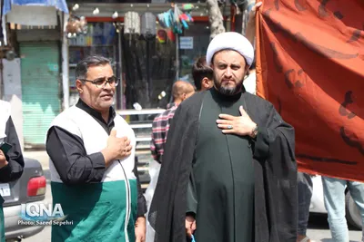 دسته عزاداری روز شهادت امام رضا(ع) در ملایر