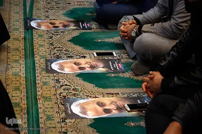 مراسم بزرگداشت سپهبد شهید حاج قاسم سليماني در انشكده پزشكي شيراز